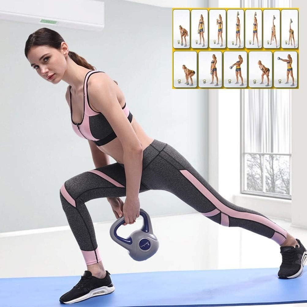 AGYH Kettlebells Fitness Kettlebells, Strength Training Equipment For Men And Women, 2kg/3kg/4kg/6kg/8kg/10kg/12kg/14kg/16kg/18kg/20kg (Size : 2kg/4.4lb)