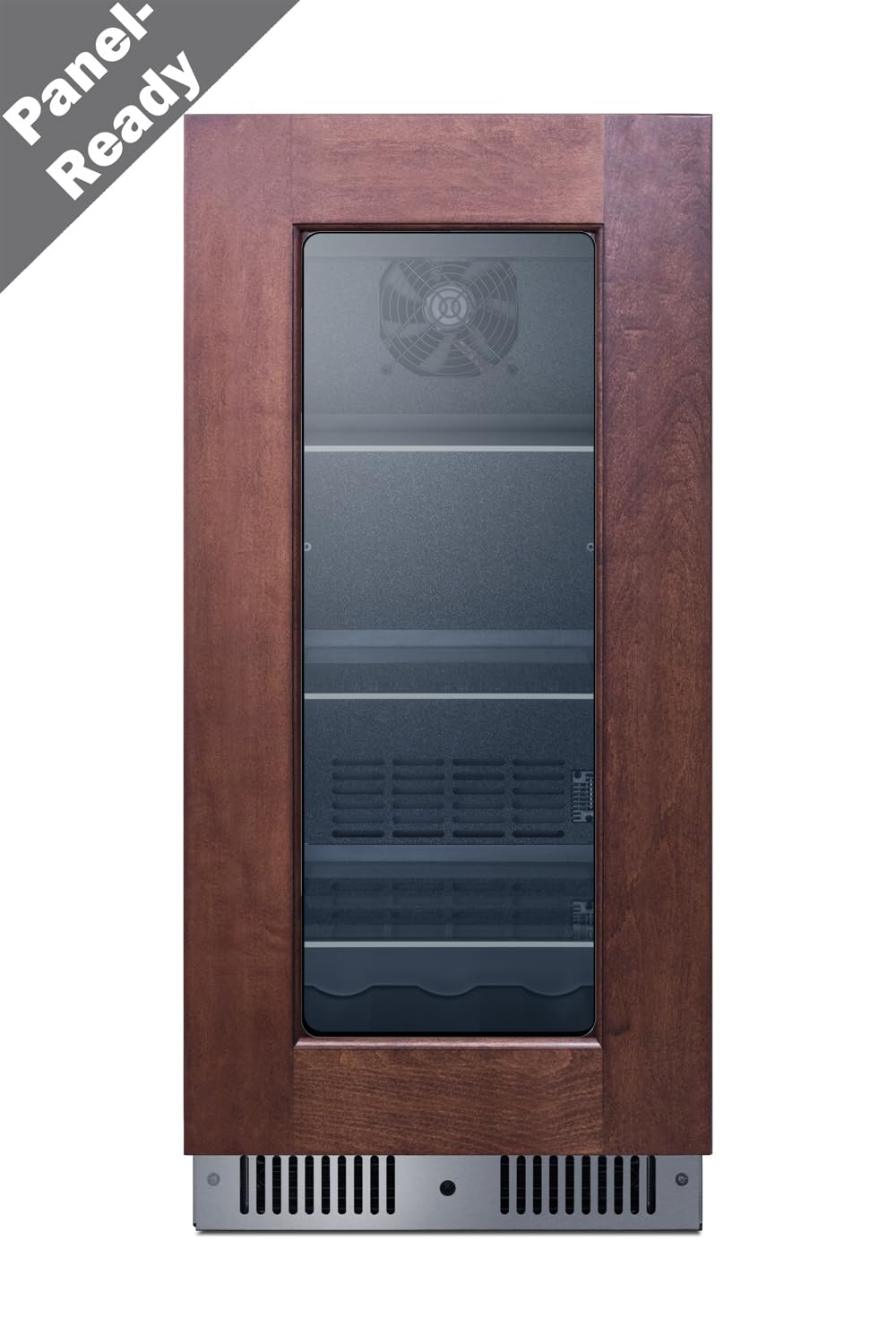 Summit 15” Beverage Center, 2.6 Cu.Ft. Capacity, Stainless Steel & Glass- Cl156bv1 on Fridge.com - View 2
