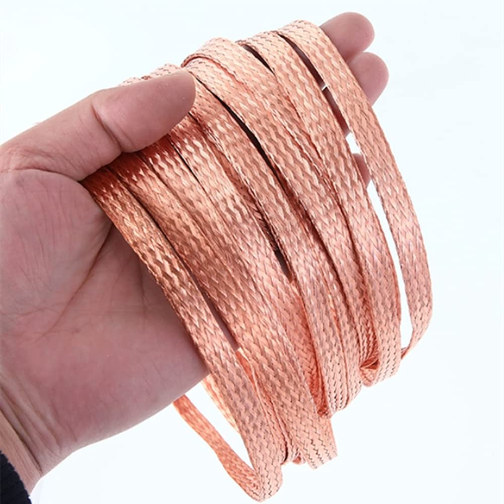 100mm óptica Blindaje Trenzado Puesta A Tierra Correa Estañado Cable De Tierra De Cobre Precio
