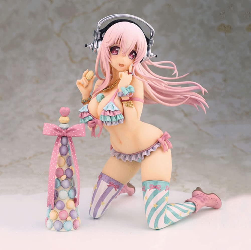 フィギュア 巨乳 Amazon.co.jp: すーぱーそに子マカロンタワー、1/7エッチフィギュアかわいい巨乳 ビキニVer。アニメひざまずくポーズアニメキャラクター像アクションフィギュア17.5cm/6.9in : ホーム&キッチン