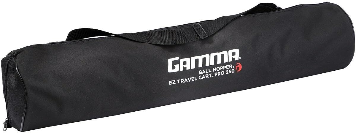 GAMMA Sports EZ Travel Cart, Tennis & Pickleball Hopper, Padel, Portable Compact Design, Sturdy Lightweight Construction, EZ Bags, 150 or 250 Capacity, Premium Carrying Case Included
