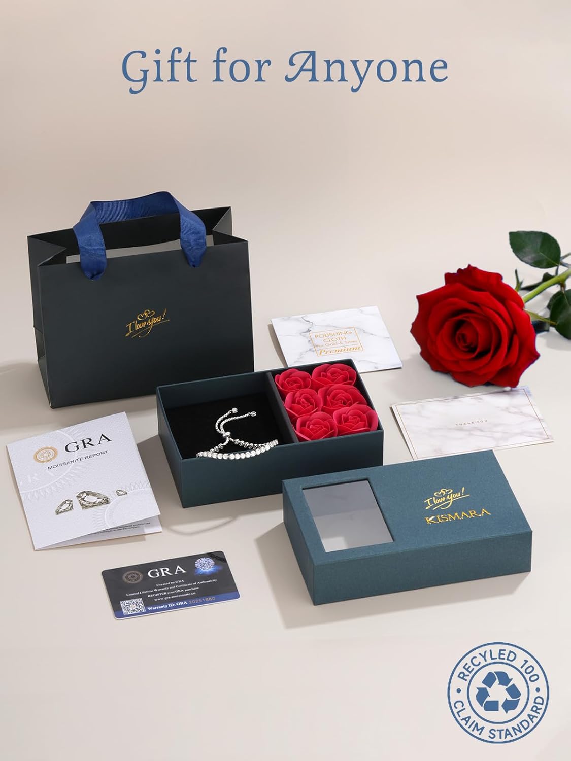 Moissanite Stud Earrings for Women Men - Sterling Silver Flat Back Earring 14k Real White Gold Plated Studs for Sensitive Ear|Round Cut Lab-Grown Diamond Jewelry Wedding Birthday Gifts to Womens Mens - Image 6