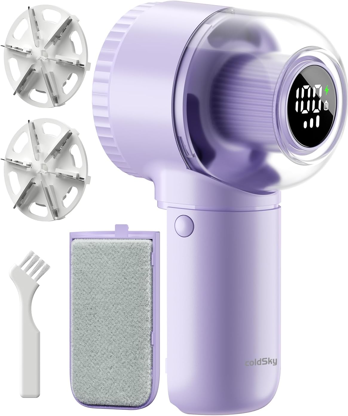 Amazon.com: coldSky Fabric Shaver, 𝟮 𝗶𝗻 𝟭 Lint Remover with Brush ...