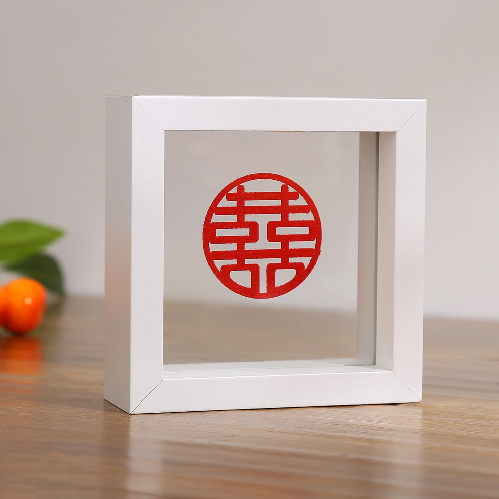 Unikicool Double Sided Photo Frame,Wood Photo,Double Glass Picture Frame Display Photo,Floating Glass Frames,Poster Display Photo Frame,Flower Press Frame,for Pressed Flowers Dried Flowers Poster