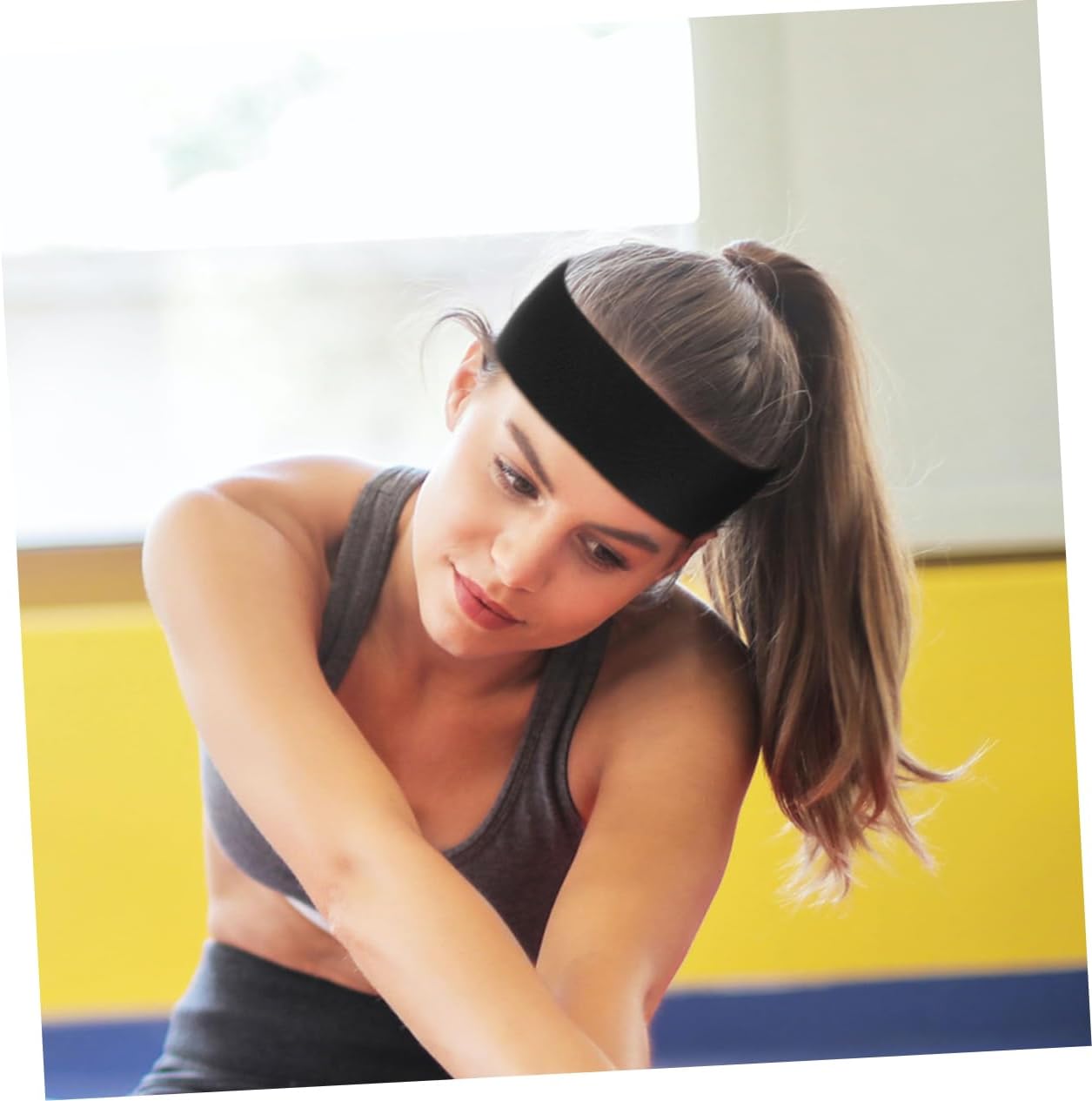 KICHOUSE 2pcs Ear Headband for Swimming Yoga and Diving Soft Ear Band Caps to Keep Water for Water Sports Enthusiasts