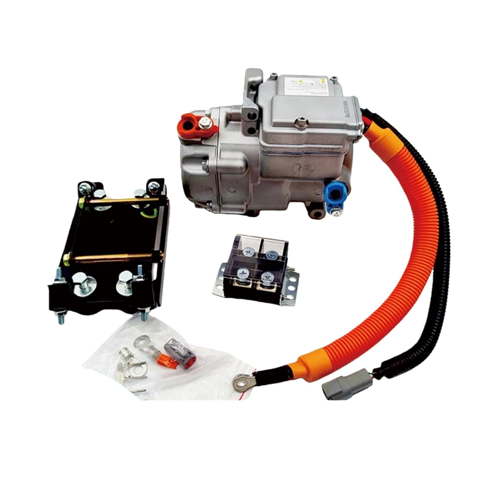 Compresor de aire acondicionado eléctrico universal de 12 V y 14 cc for caravanas, coches, camiones, autobuses y barcos.