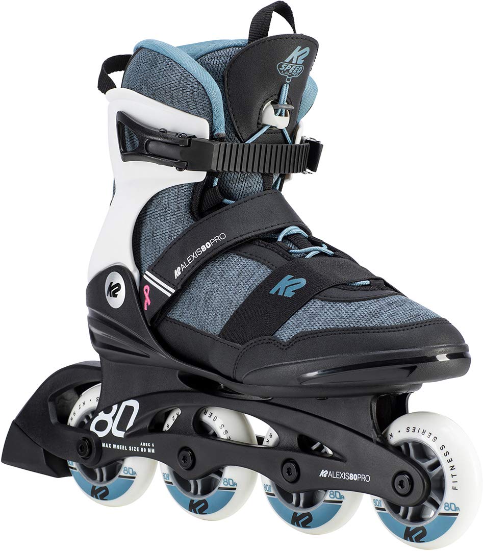 K2 Alexis 80 PRO Inline Skate 2020 Black/Grey/Light