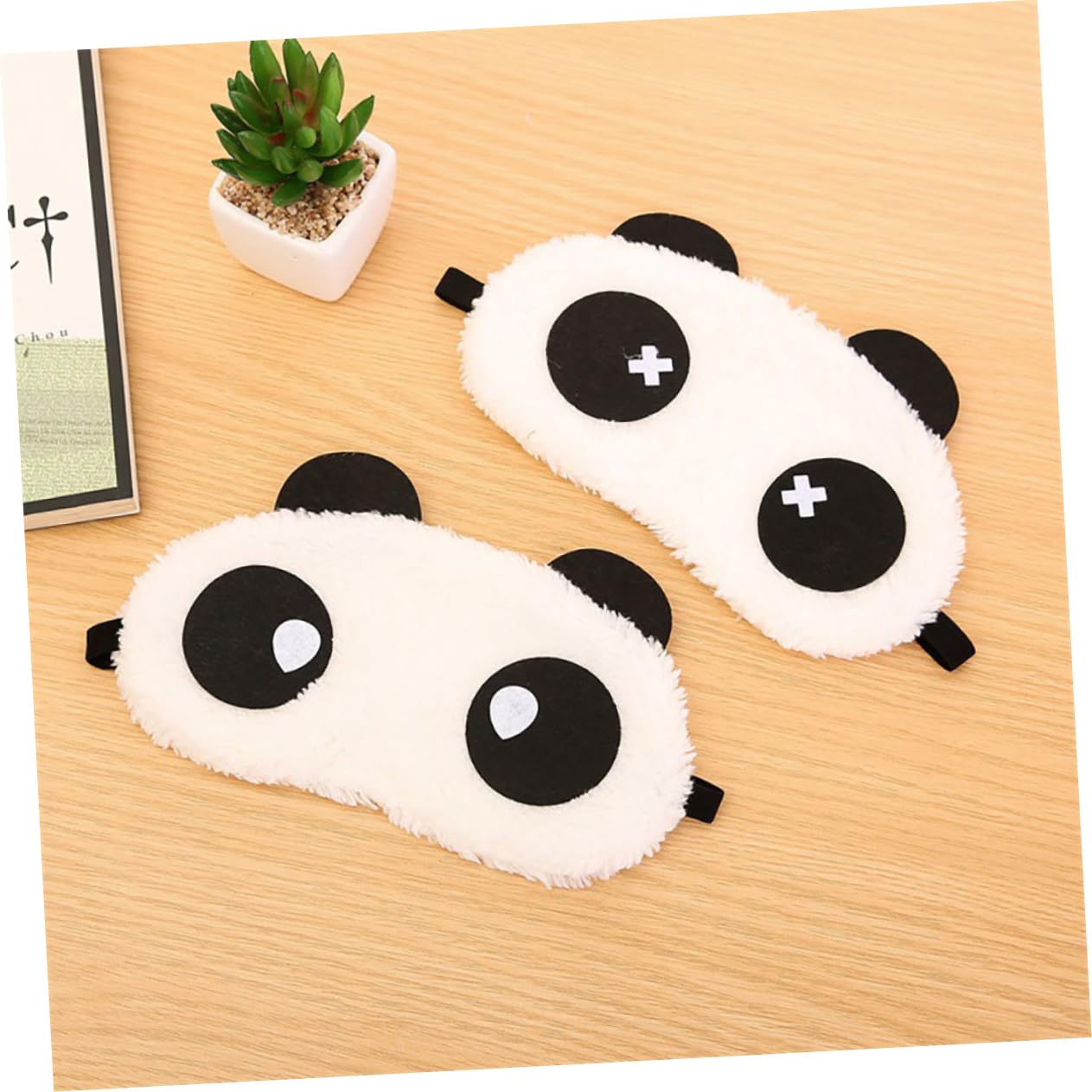 Healeved 30stücke Panda Schlafmaske Für Junge Mädchen Teiliges Mit Lustigen Cartoon-designs Verstellbar Weich Und Bequem Für Reisen Hause Augenbinde Für Süße Träume
