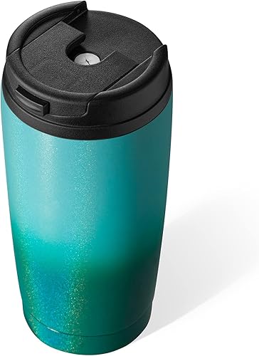 MUCHENGHY Vaso de 20 onzas con tapa y pajilla, vasos de acero inoxidable de doble pared aislados al vacío, taza de café de viaje de alto sellado a