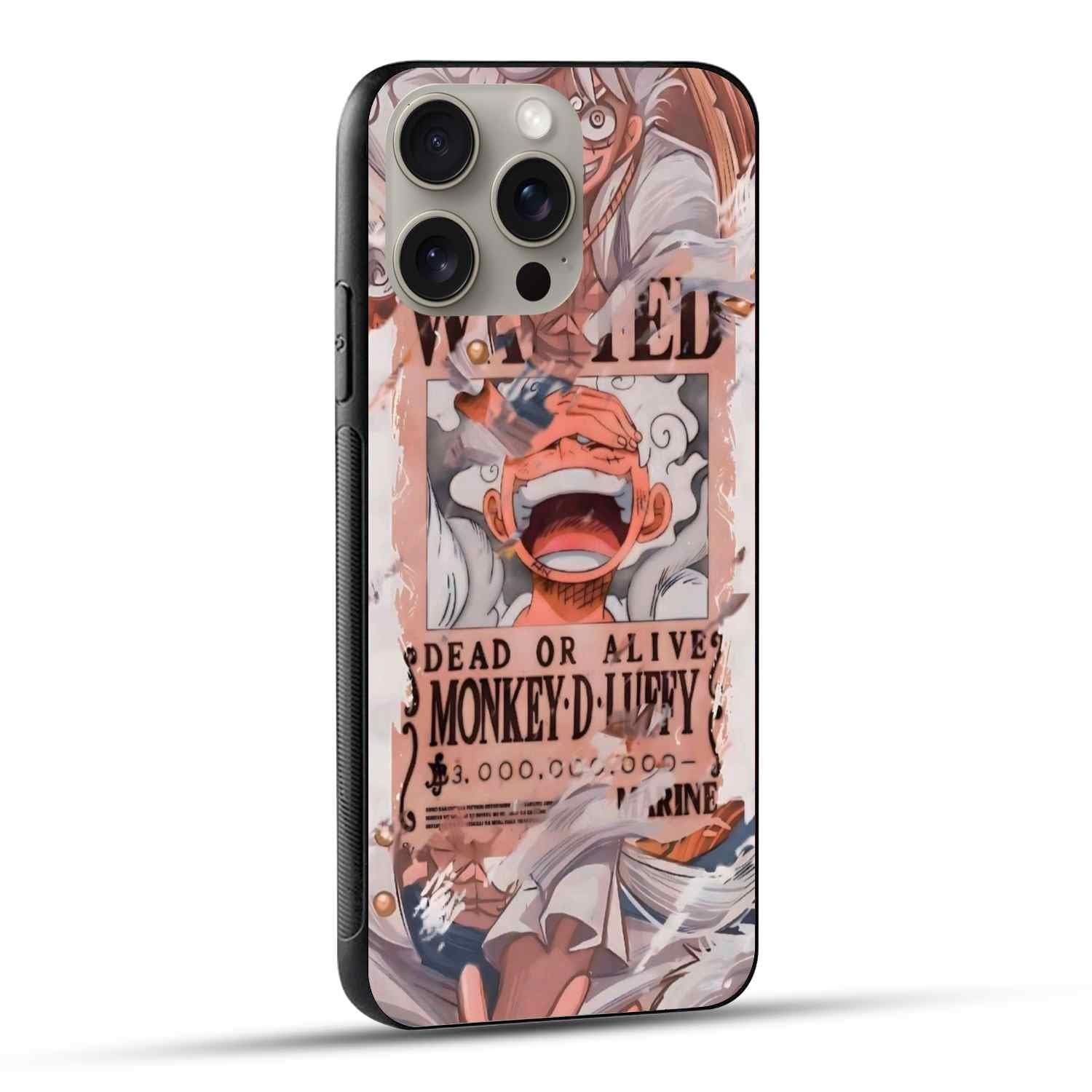 Expromium Monkey D Luffy Pattern Premium Design Printed 2D Metal