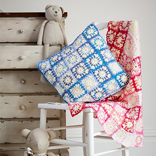 StylecraftHome Blanket & Cushion Wondersoft Crochet Pattern 9328 DK