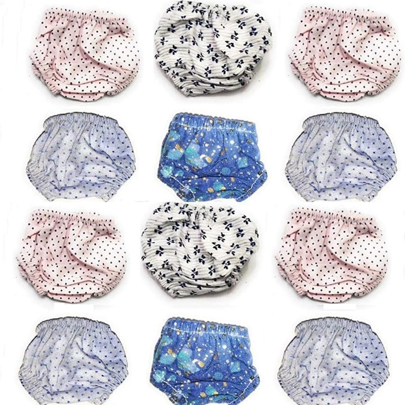 Laddu Gopal Ji Nappy - Cotton Fabric with Awesome Grip | Bal Gopal CHADDI (Multicolour) – Pack of 6(12. NO)-image-18