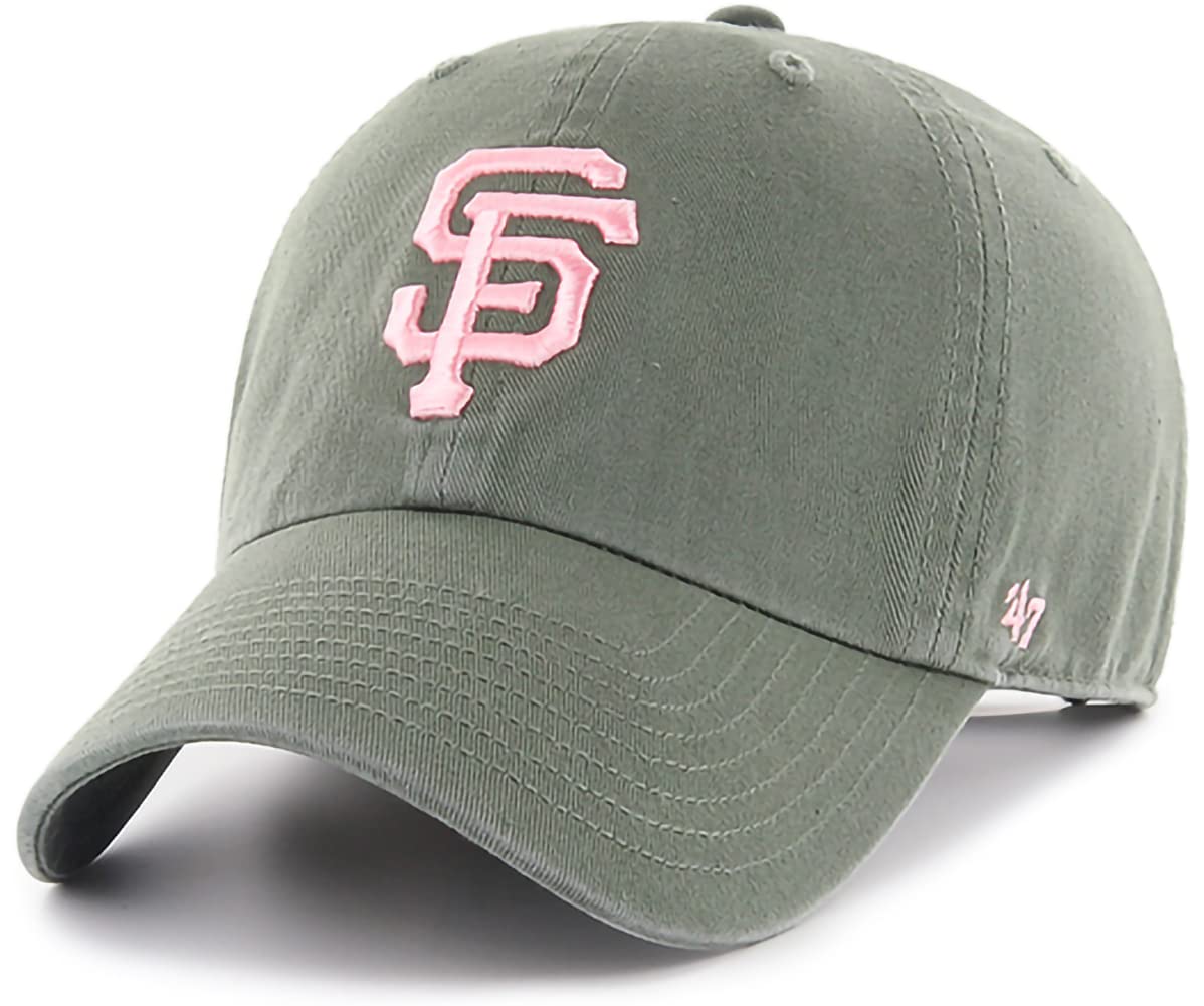 '47 Unisex-Adult Moss Clean Up, San Francisco Giants Moss Pink, One Size