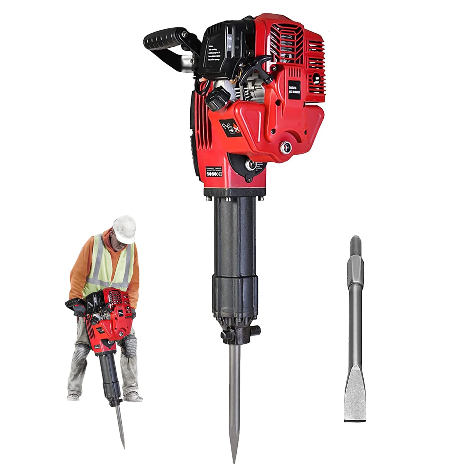 Buy oline Demolition Jack Hammer 1700W 55J 2 Stroke Concrete Breaker