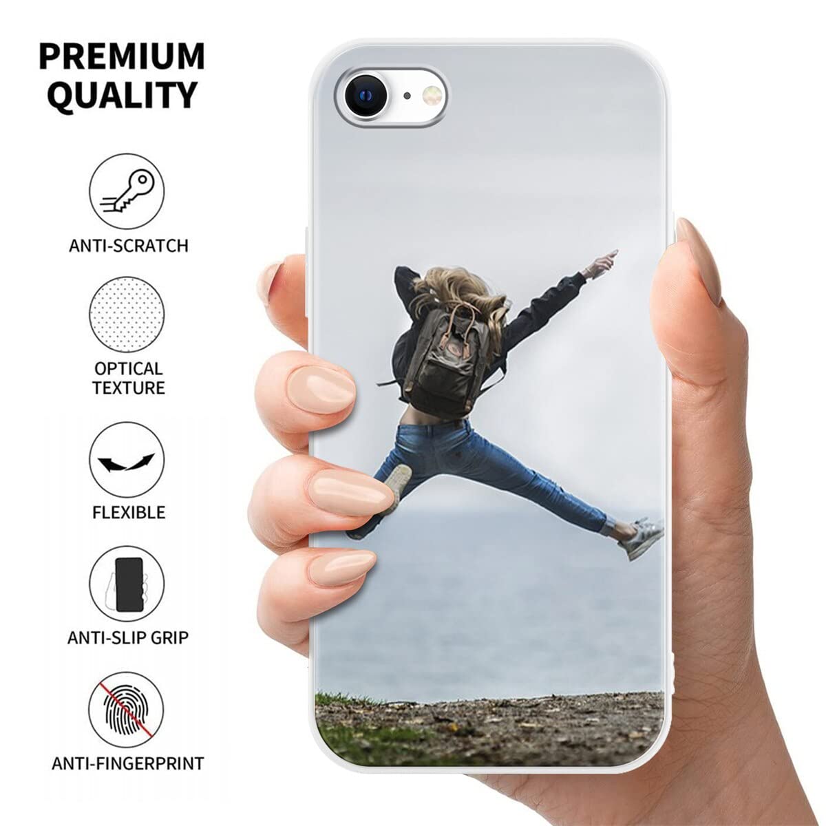 Yoedge Cover Personalizzata per Samsung Galaxy A52 / A52s 5G 6,5 Personalizzato con Foto