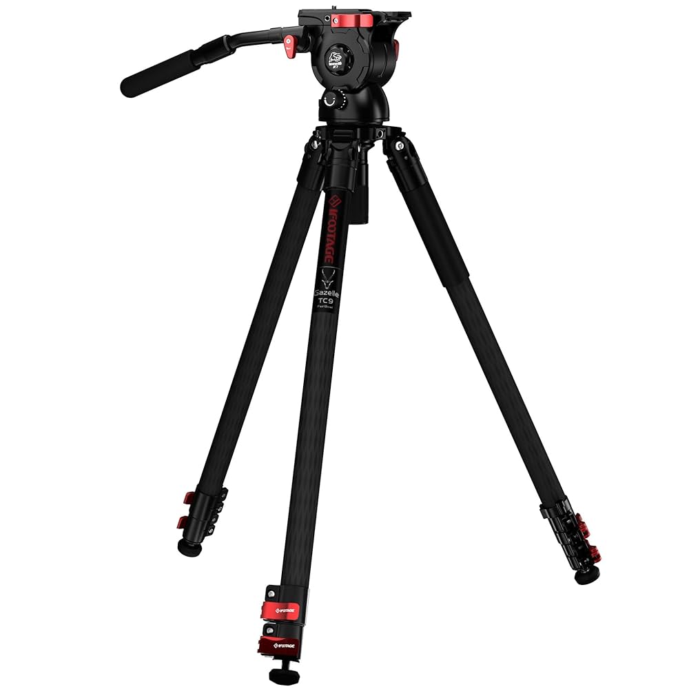 Amazon.com : IFOOTAGE Gazelle TC9 Carbon Camera Tripod, 65