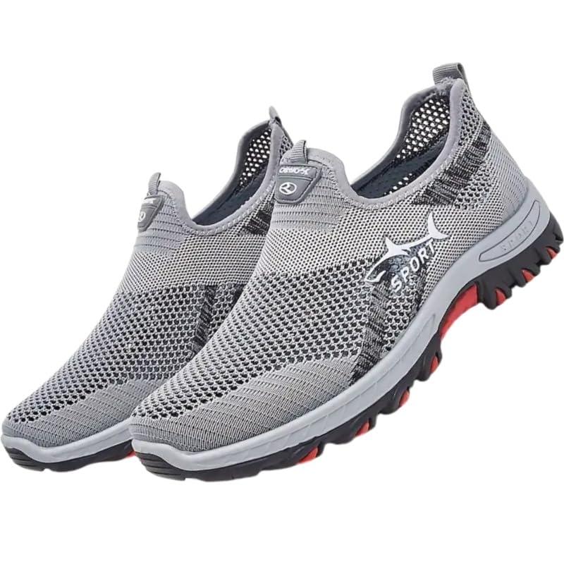 Men's Spring and Summer Sports Shoes are Breathable and Lightweight, with a Soft Rubber Base, Suitable for Daily use