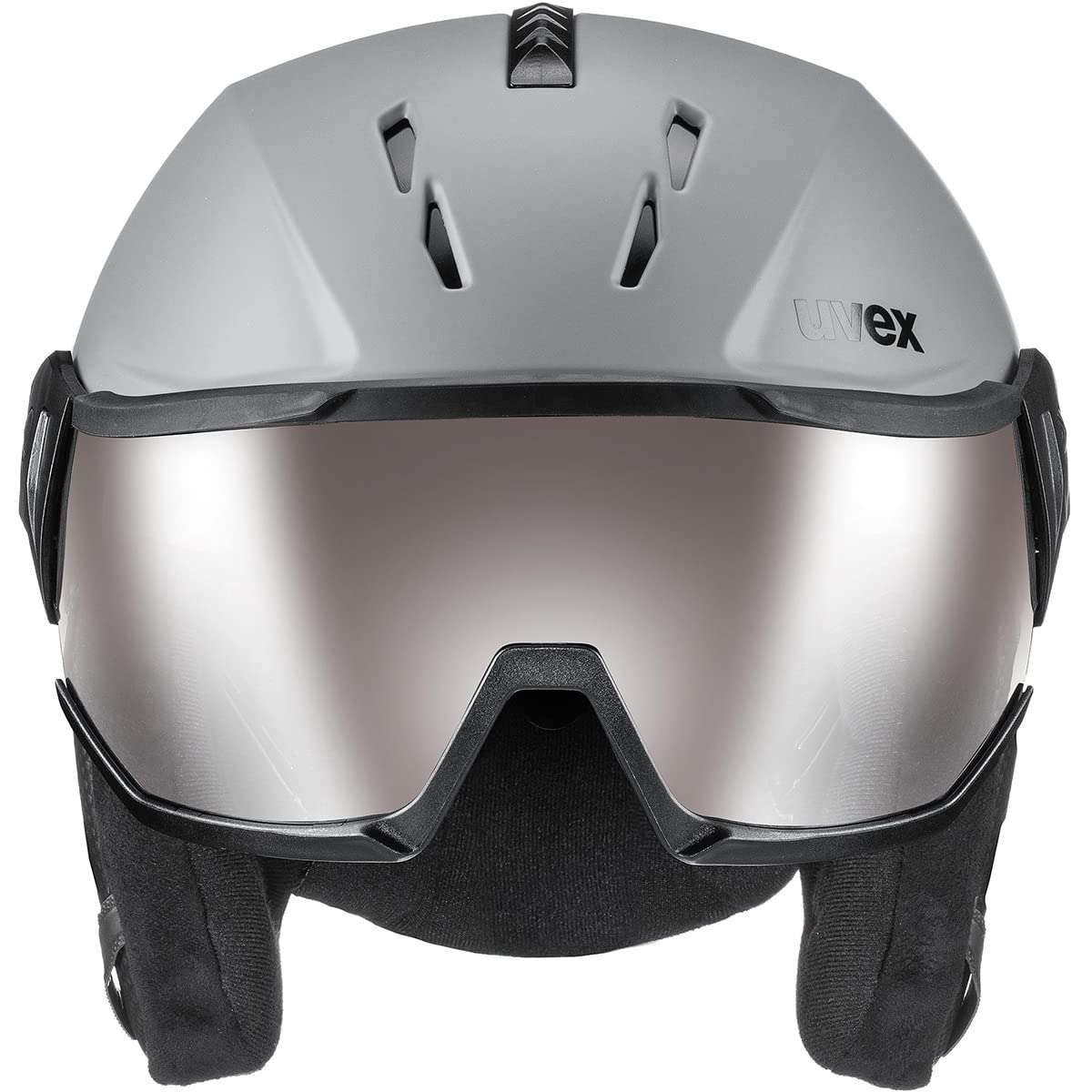 uvex instinct visor pro v - Skihelm für Damen und Herren - mit Visier - individuelle Größenanpassung