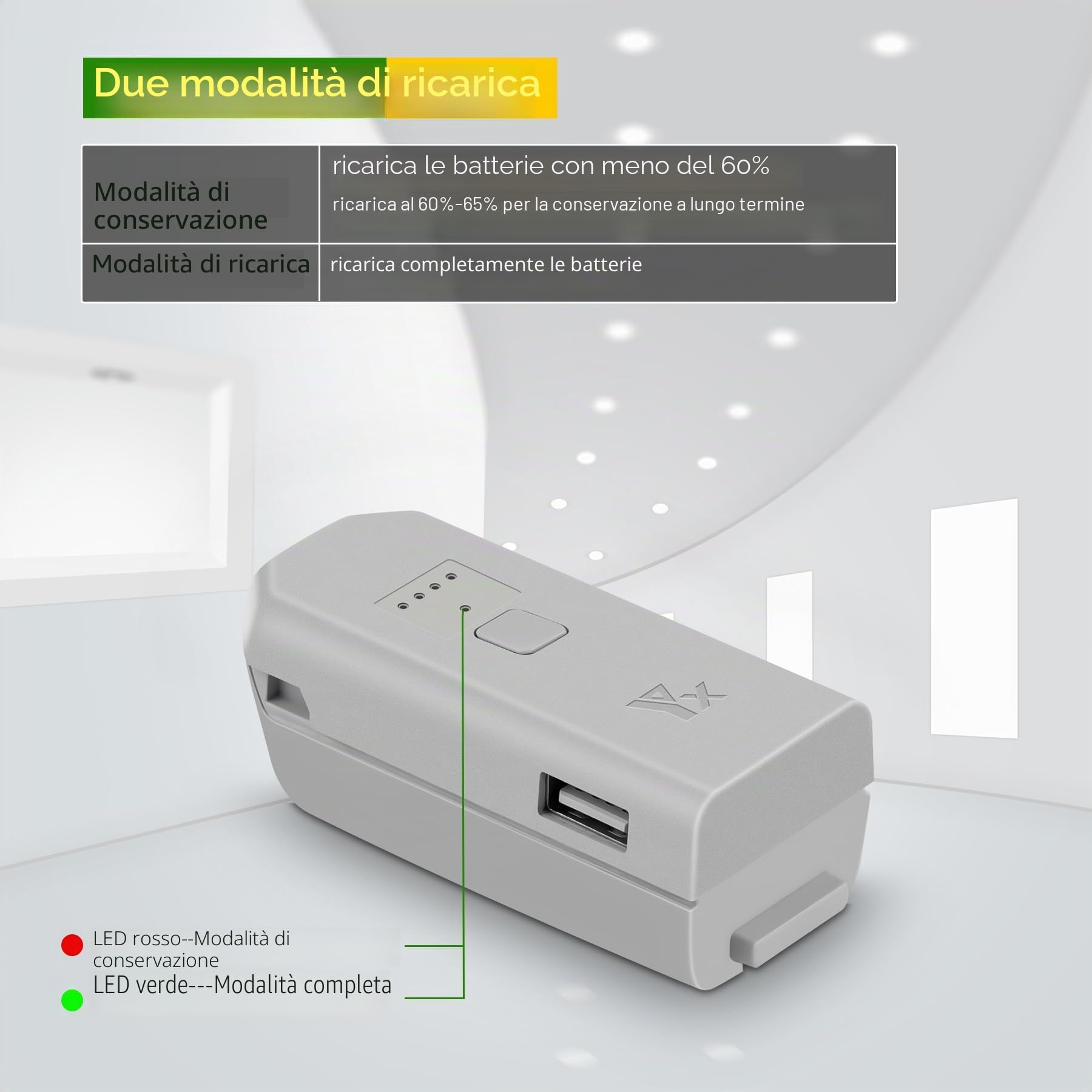 Caricabatteria USB per DJI Neo Drone,Caricatore,Hub di ricarica,Carica Batteria Accessori