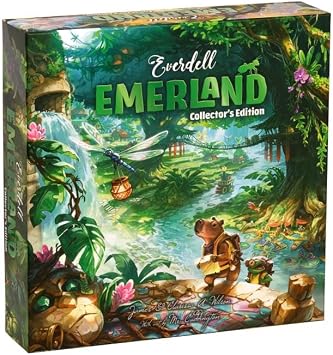 Everdell Emerland Collector's Edition   Standalone Worker Placement & Tableau Building Game for Adults & Teens, 1 4 Players, Age 10+, Cozy and Strategic Tabletop Fantasy Game