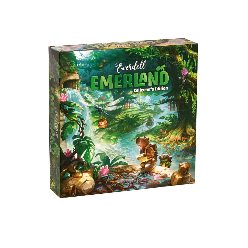 Everdell Emerland Collector's Edition – Standalone Worker Placement & Tableau Building Game for Adults & Teens, 1–4 Players, Age 10+, Cozy and Strategic Tabletop Fantasy Game