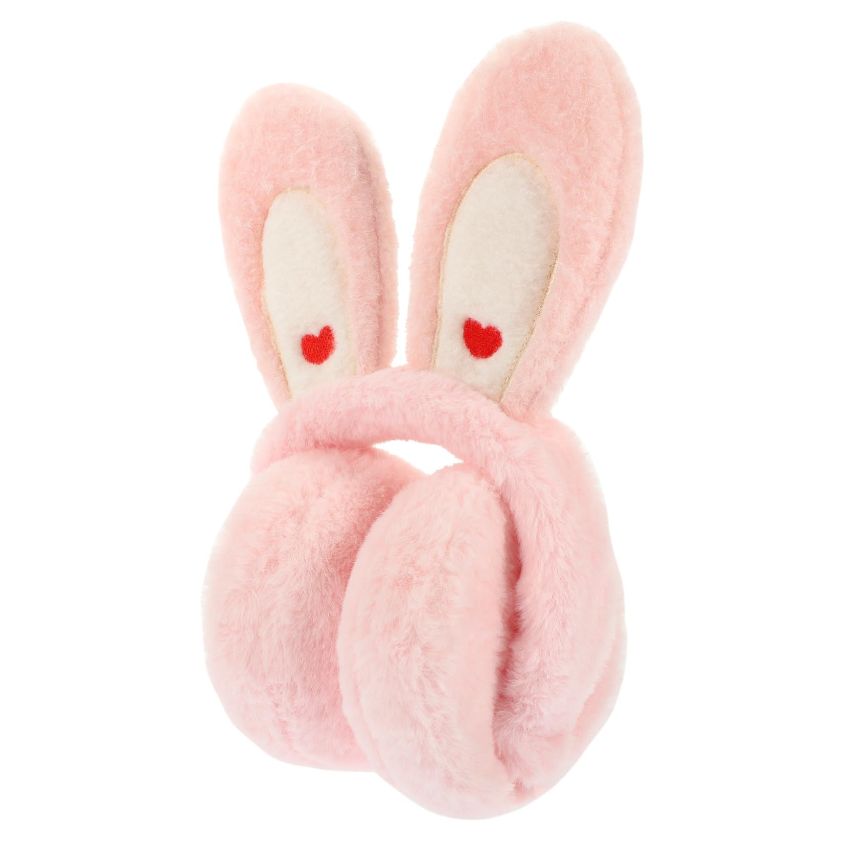 WOFASHPURET Plush Warm Ear Covers for Boys and Girls 1pc Rabbit Ear Muffs Windproof for Winter