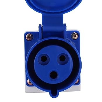 3 Phase Industrial Electrical Gwiec RJ45 Connector Male Female 32AMP Socket With Low Price - Industrial Plug, Commando Socket