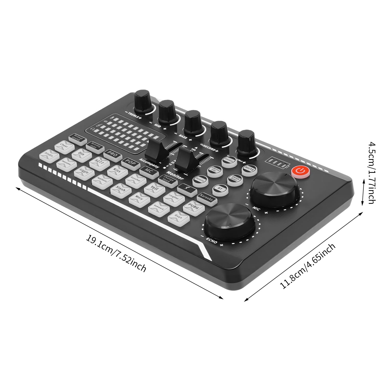 Podcast, set di microfono USB a rene, condensatore, microfono audio, mixer con scheda audio, mixer per streaming, podcasting, registrazione podcast per laptop, personal computer, smartphone