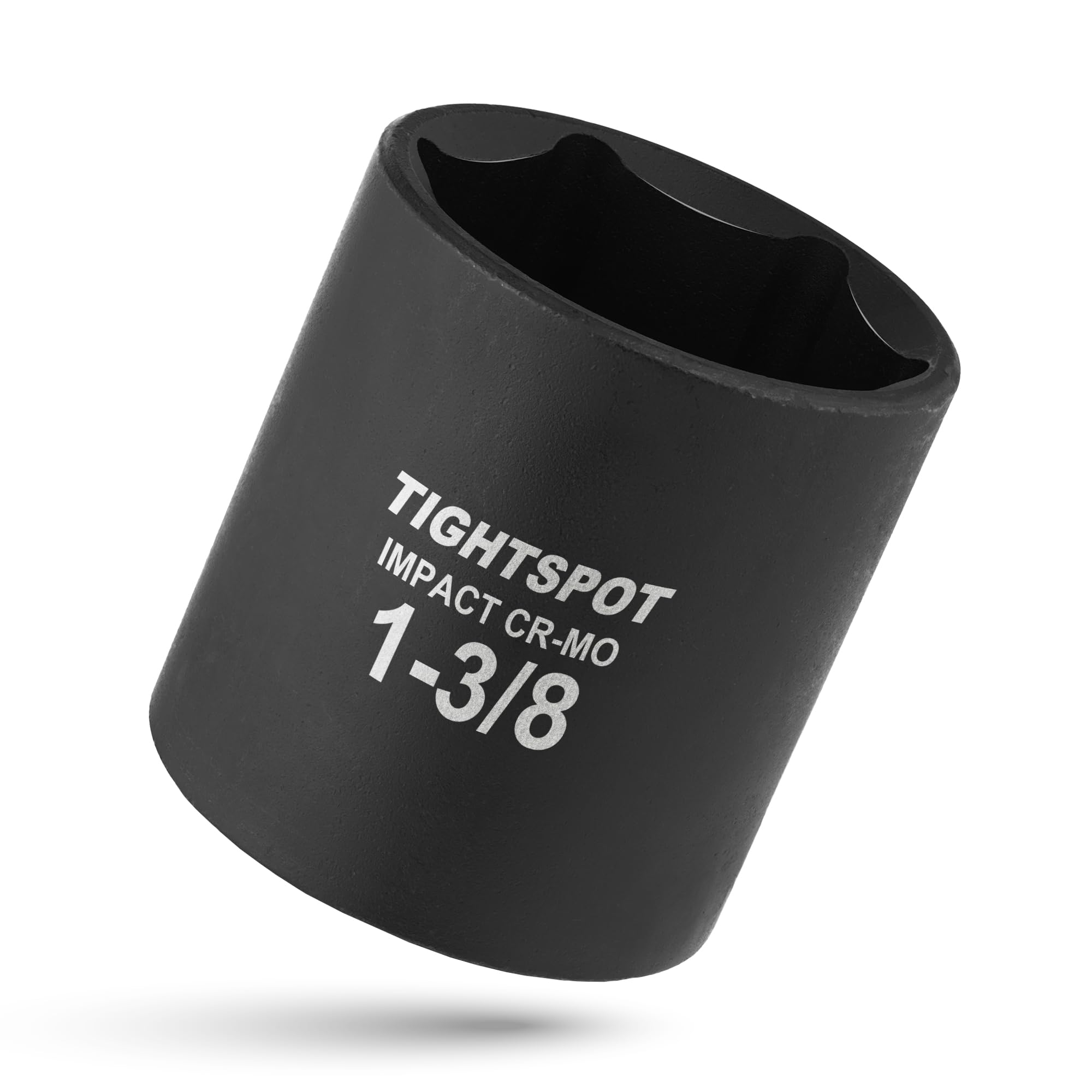 TIGHTSPOT 1/2 Inch Drive - 1 1/2 Inch Deep Impact Socket with Anti-Rounding 6 Point Design, Heat-Treated CRMO Steel — view 96