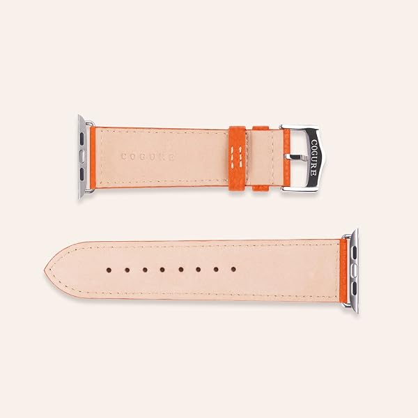COGURE コグレ Apple Watch バンド 本革 コンパチブル アップルウォッチバンド 交換ベルト レディース 男女兼用 サイズ1:【38mm 40mm 41mm 42mm(Series 10)】サイズ2:【42mm(Series 1/2/3) 44mm 45mm 46mm 49mm】Series 10 9 8 7 SE 6 5 4 3 2 1 全機種対応 ギフトボックス COP01 - 4