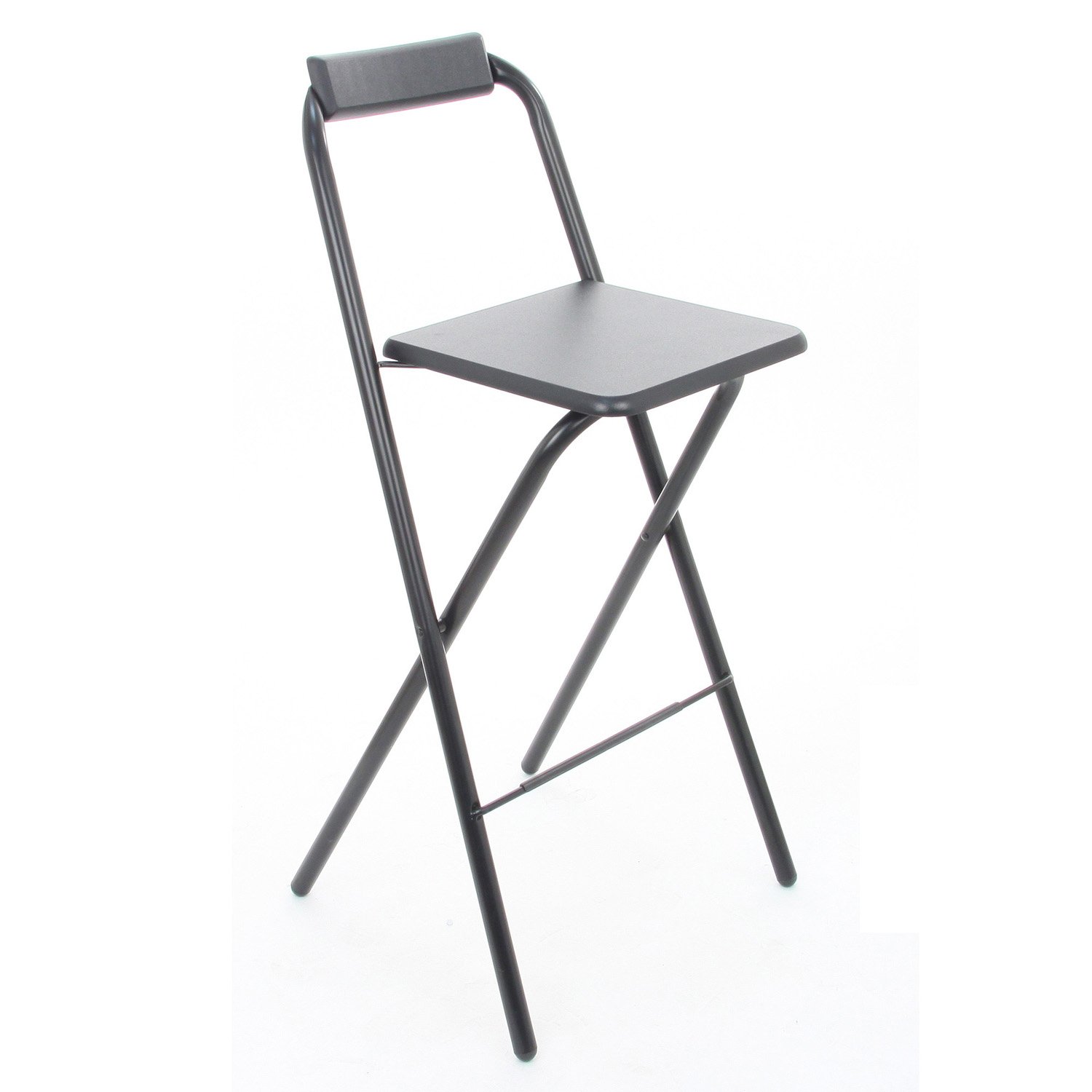 Atmosphera Chaise de Bar Pliante Louna - Noir
