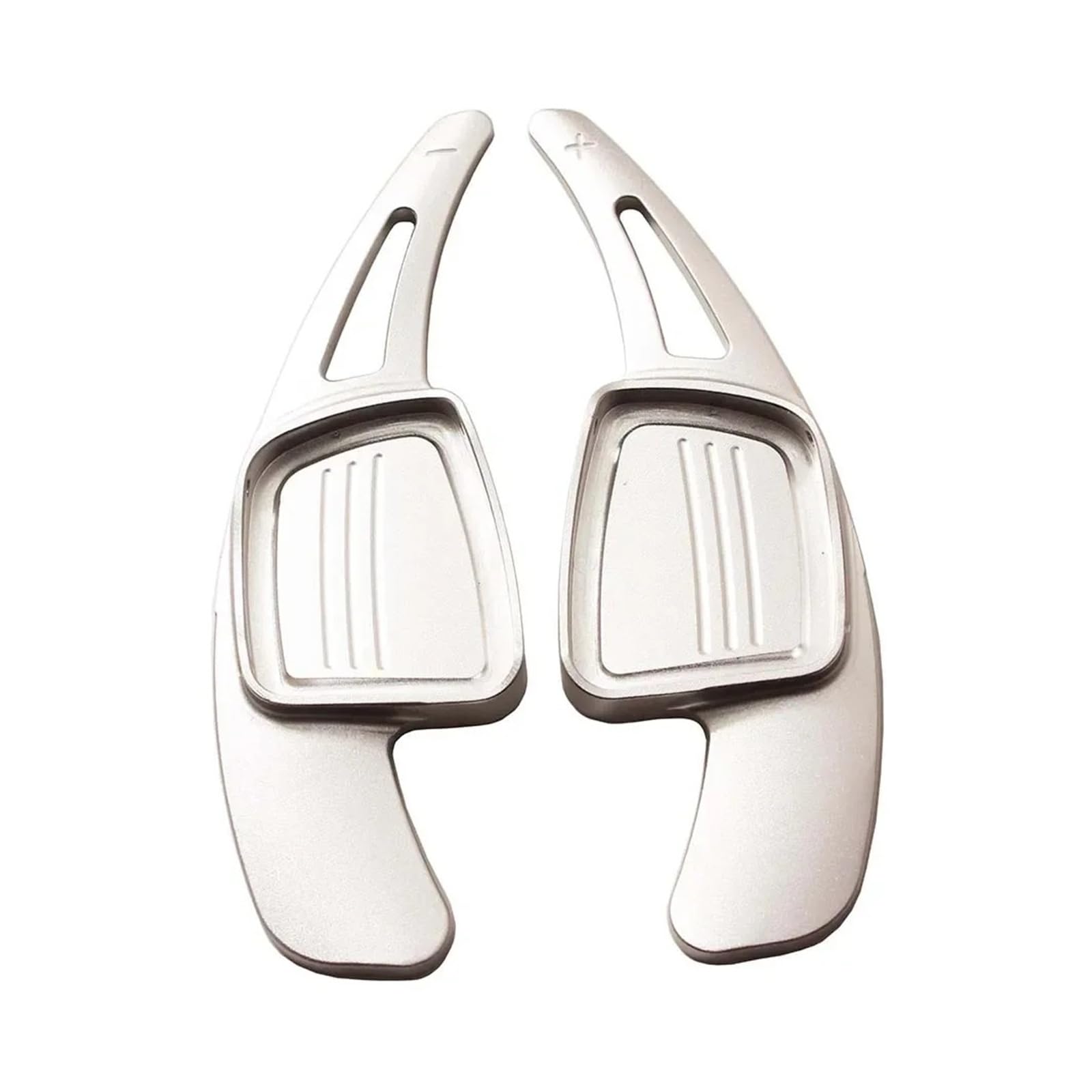 Zhangzhengyao Silver Car Steering Wheel Shifter Paddle For A3 For S3 For Facelift For A5 For S5 For A4 For B9 For Q7 For Tt For Tts Steering Wheel Shift Paddle Shifter(Silver)
