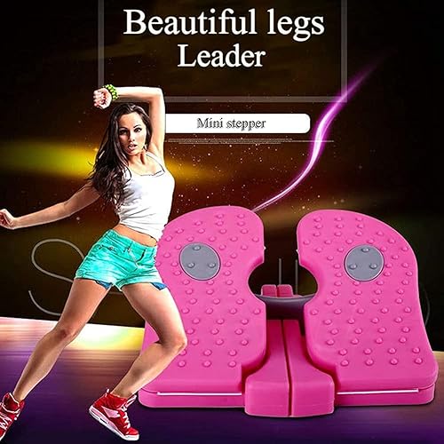 Miniatura 4 de Abbasi Máquina de pedales de ejercicio, mini pedal de bicicleta, ejercitador de pedales plegables para debajo del escritorio, pedal de pie de