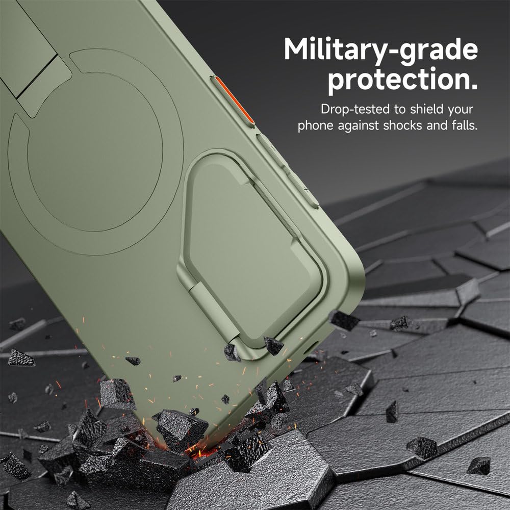 Osłona kamery z regulowaną metalową podstawką i magnetycznym zabezpieczeniem do Samsunga Galaxy S25, S24 Ultra, S25 Plus, ładowanie bezprzewodowe, wstrząsoodporne, czarna, do Samsunga Galaxy S25 P