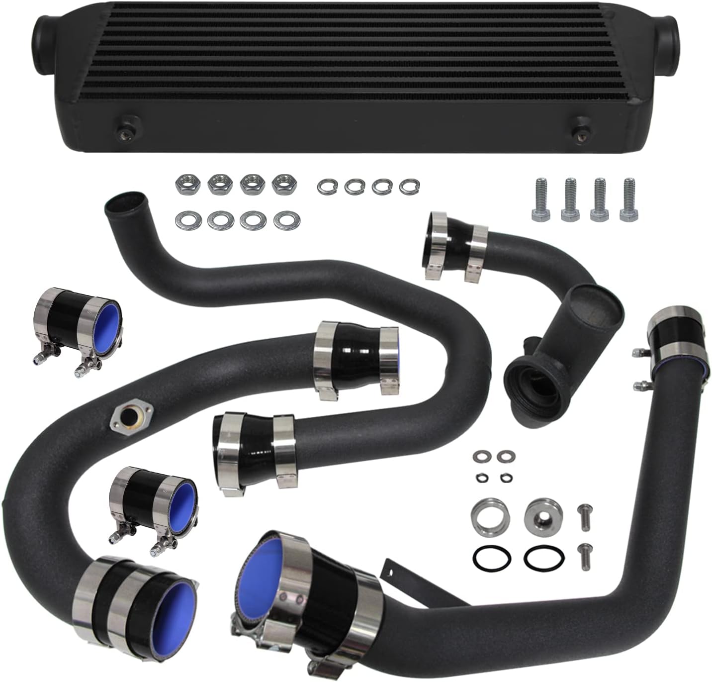 PKSABB Front Mount Intercooler Kit for VW Jetta Golf GTI GL/GLI/GLS MK4 1.8T 1.8L 98