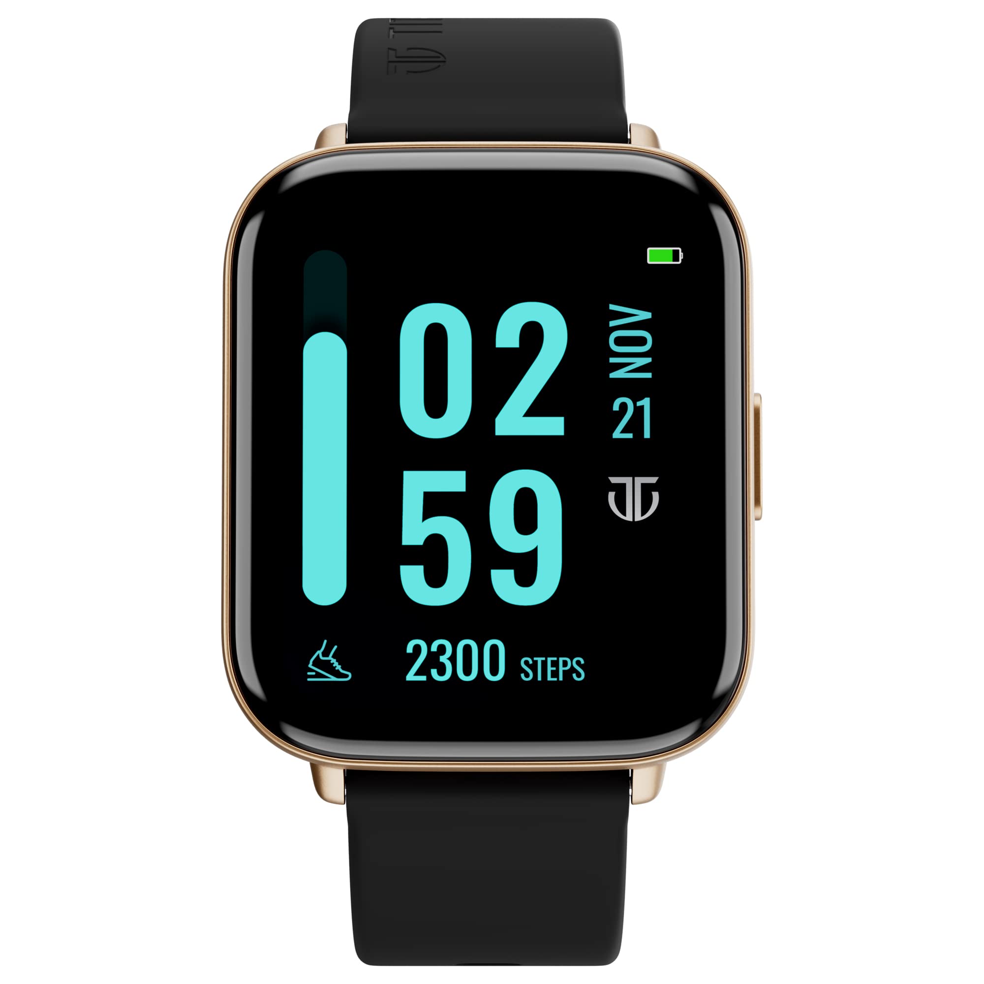 Titan Smart 2 Fashion Smartwatch, 1.78 Bright AMOLED Display|Premium Metallic Body|24x7 Stress & Heart Rate Monitor|SpO2|Sleep Tracker 100+ Watchfaces|Upto 7 Days Battery|3 ATM (Rose Gold)
