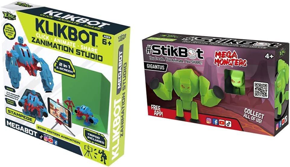 KLIKBOT Zanimation Studio Stikbot Mega Japan Ubuy