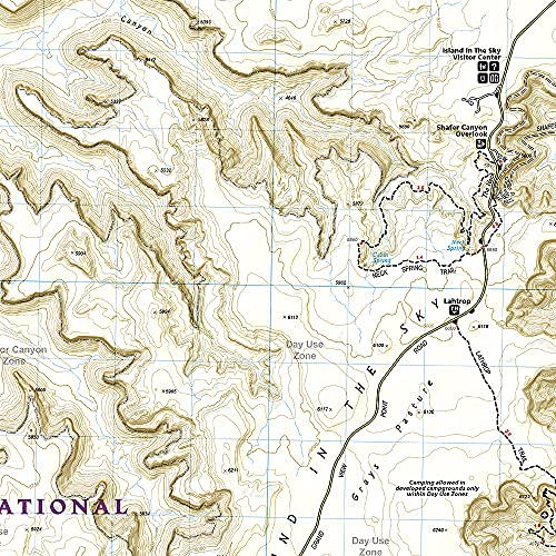 Island in the Sky District: Canyonlands National Park Map (National Geographic Trails Illustrated Map, 310) - Image 2