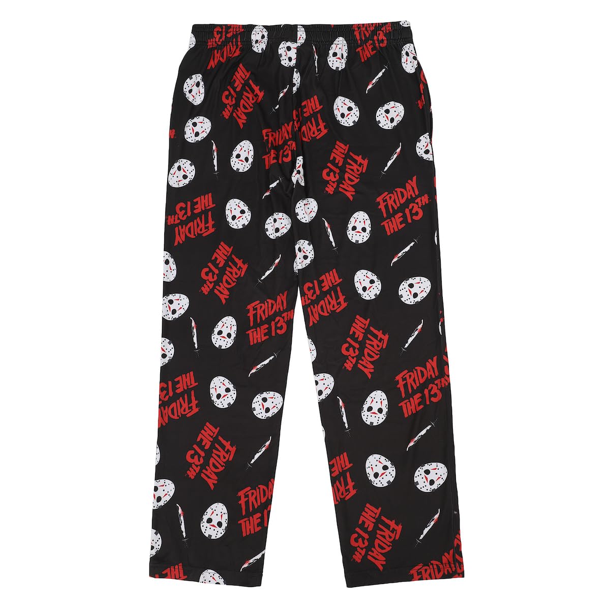 Bioworld Friday the 13th Black Adult Juniors Sleep Pants - Cozy