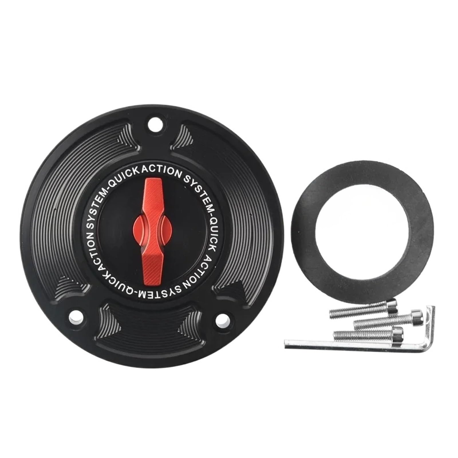 Akcesoria motocyklowe Pasuje do SUZUKI GSX SR 650F GSXR 750 1000 600 Hayabusa GSX1300R GSX250R GSXR1000 szybkozłączka pokrywa wlewu paliwa Korek wlewu paliwa