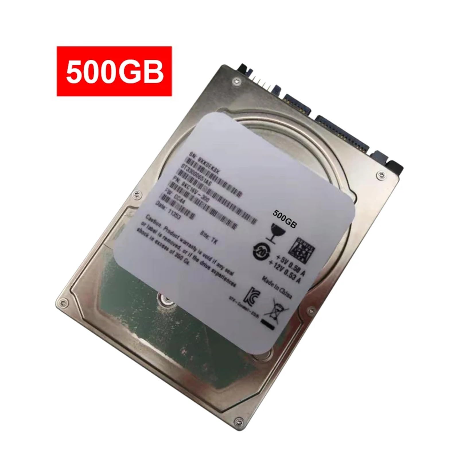 500 GB/640 GB/750 GB 2,5-calowy wewnętrzny dysk twardy SATA do PS3/PS4/Pro/konsola do gier na dysk twardy HDD HD 300M/S srebrny