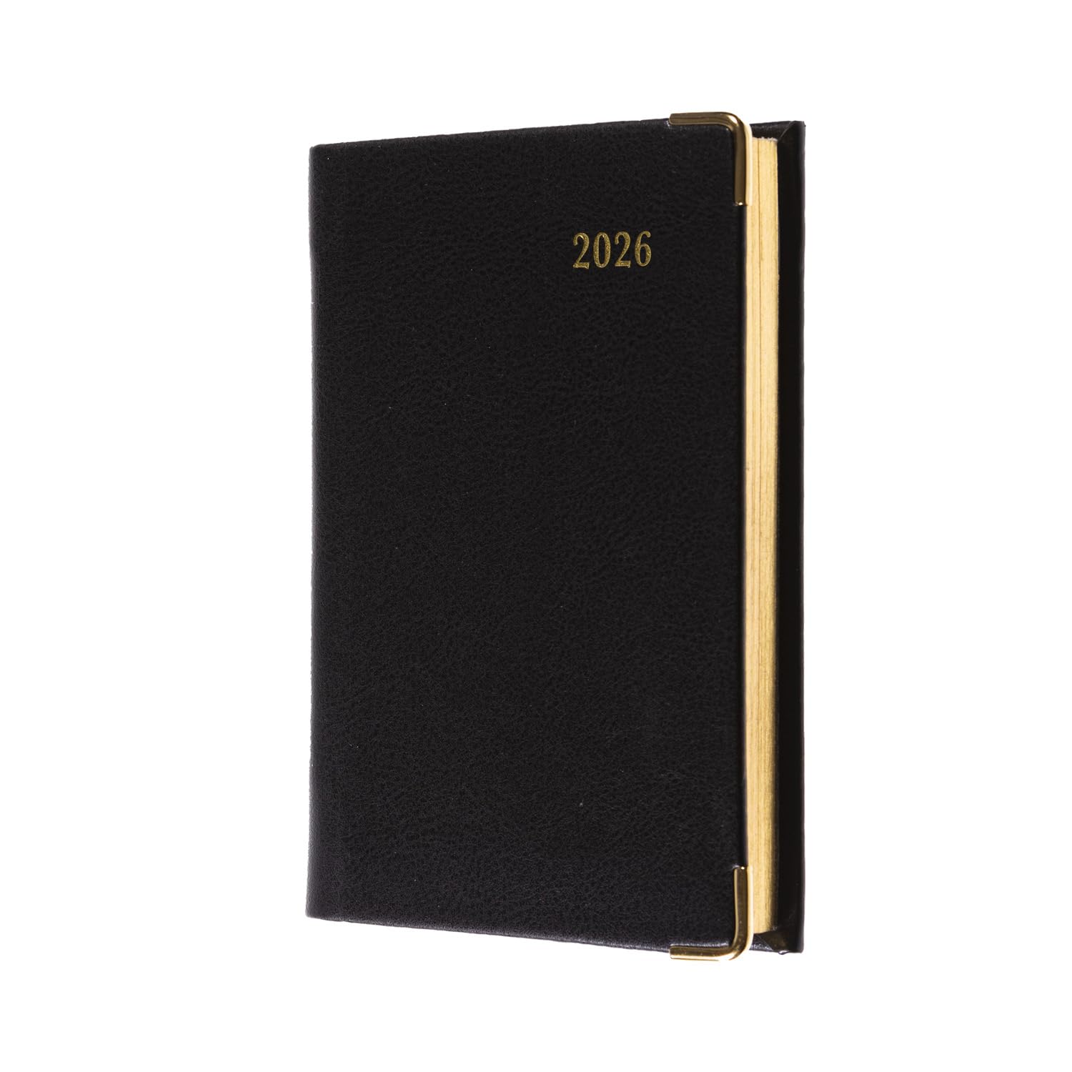 Collins - Classic - Regal 2026 12 Month Calendar Year Planner, Week-To-View with Appointments Pocket Diary - Black (392VP.99-26)