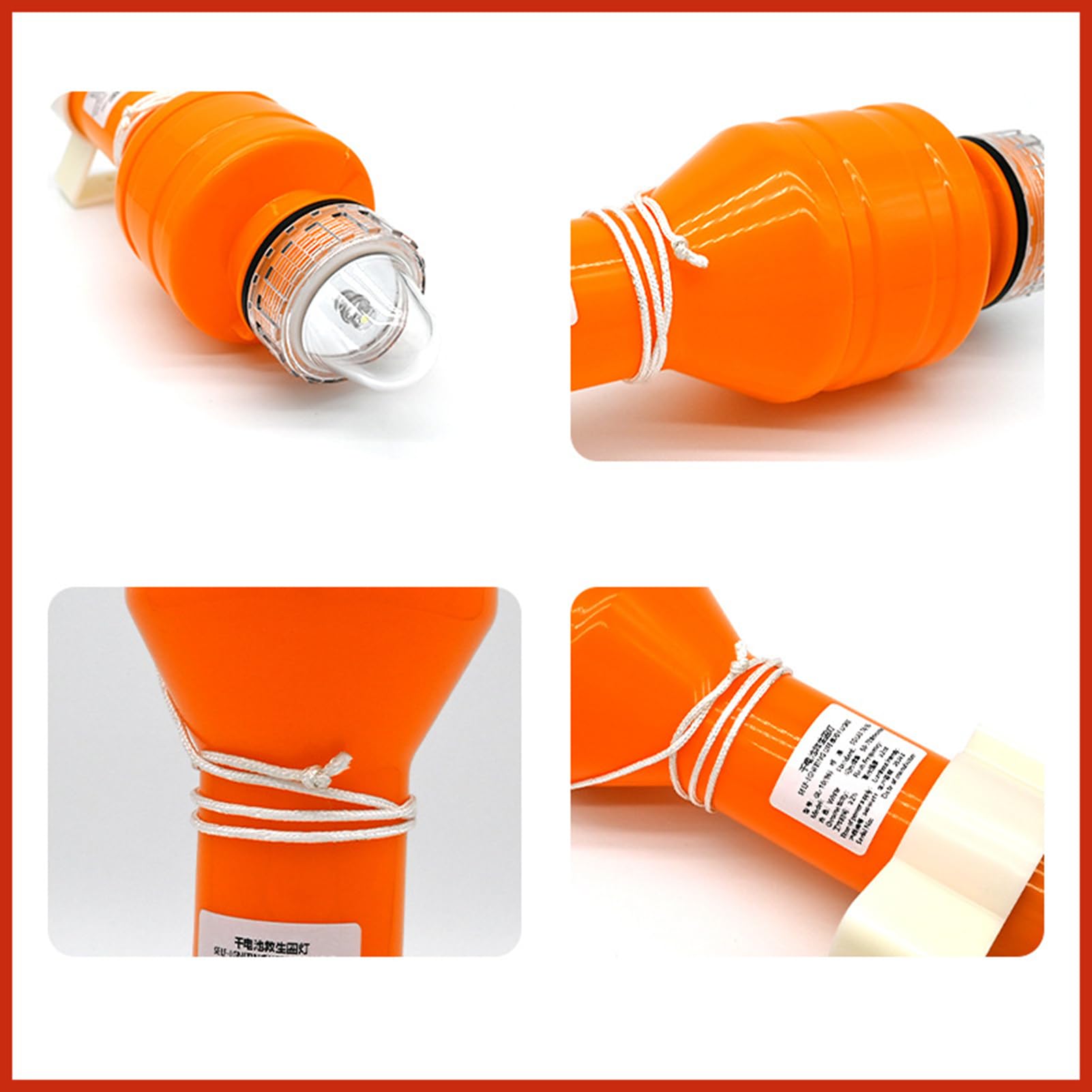 Boetta Luminosa Galleggiante Star - Boetta Luminosa Galleggiante | Torcia a Led Per Salvagente | Luce a Led Per Salvagente | Barra Lampeggiante Di Avviso Galleggiante | Lampada Di Segnalazione Visiva