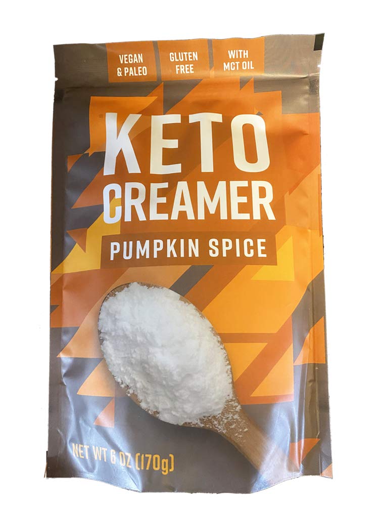 360 Nutrition Pumpkin Spice Keto Coffee Creamer 6 0z! Pumpkin Spice Flavor Keto Creamer! Gluten Free, Vegan & Paleo With MCT Oil! Keto Friendly Coffee Creamer!