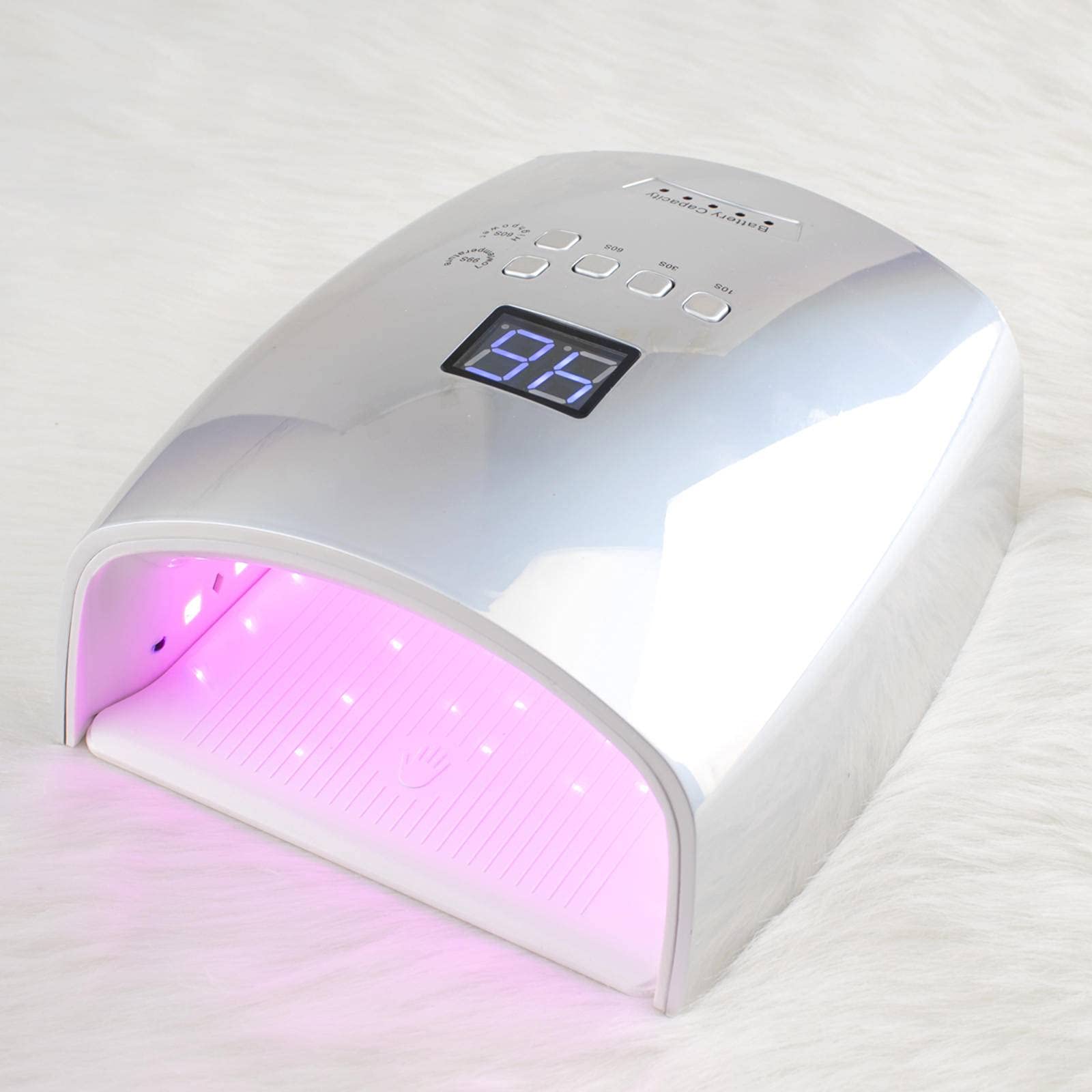 Bezprzewodowa lampa do paznokci UVLED Nail54 W lampa do suszenia akumulator żel do manicure lampa do suszenia polerowanie i szybko utwardzająca się lampa do paznokci Art54w
