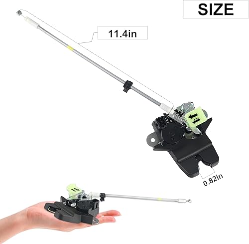 Miniatura 2 de 81230-D4000 - Actuador de bloqueo de bloqueo de puerta trasera del motor, pestillo de maletero para puerta trasera de 2016 2017 2018 2019 2020 Motor