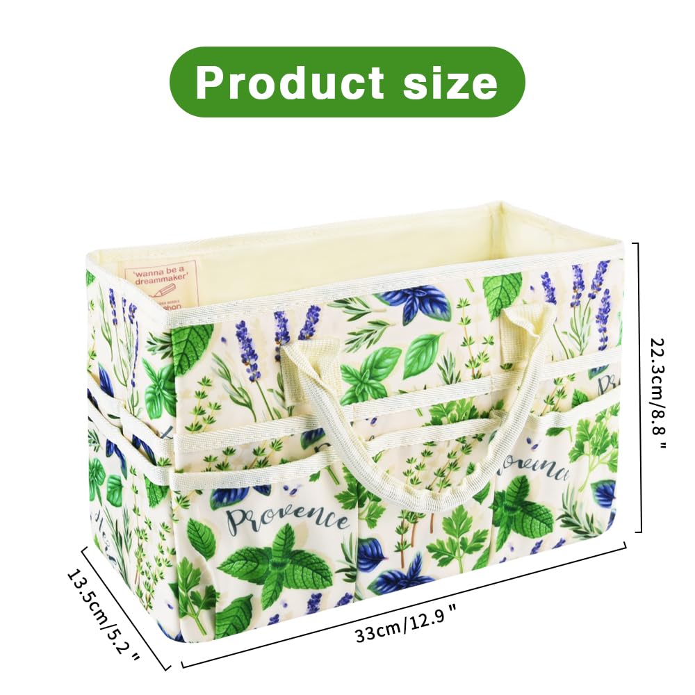 E-WEICHEN Organizador de manualidades, bolsa de almacenamiento de arte con múltiples bolsillos, contenedores de almacenamiento para arte, manualidades y suministros de oficina. Menta verde