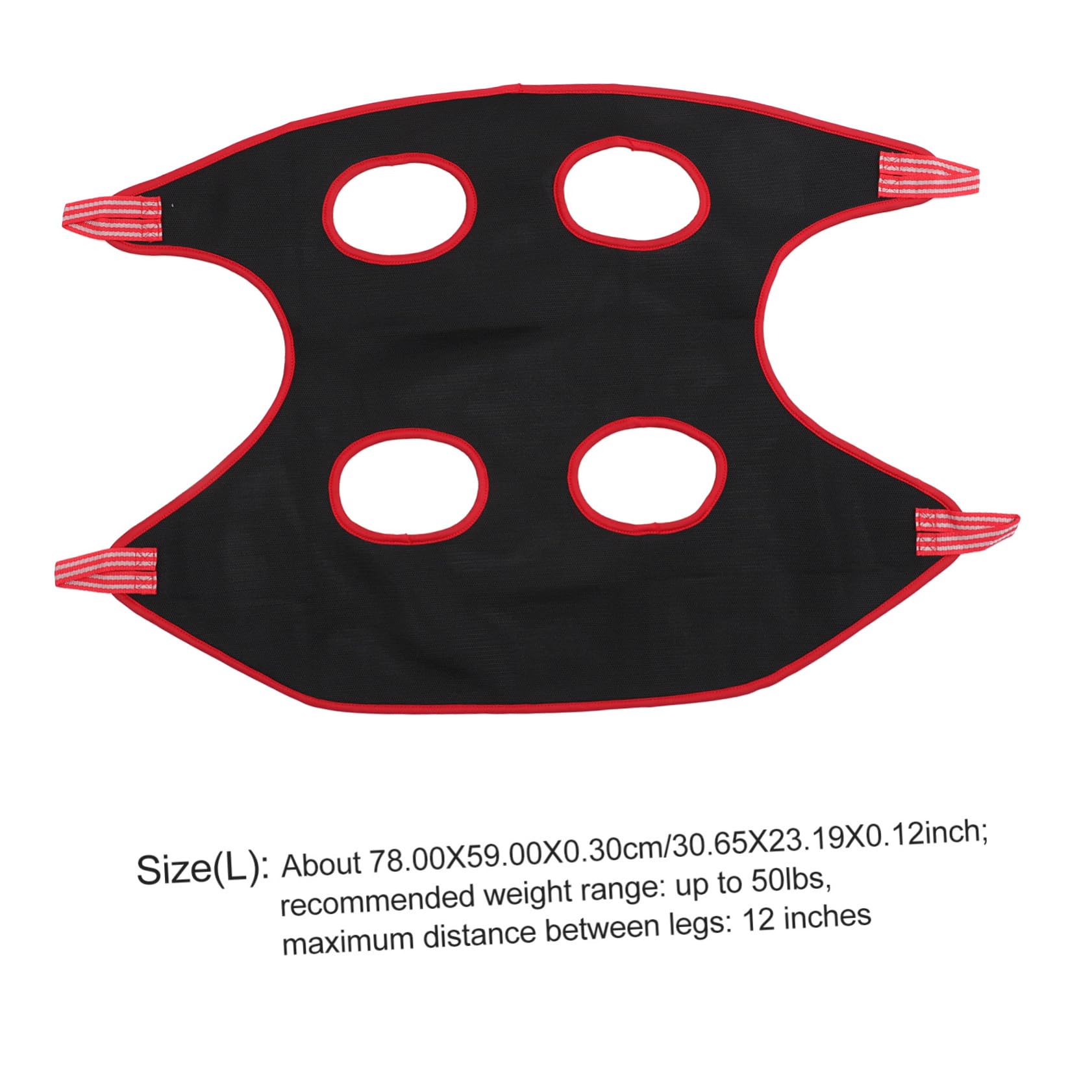 Sosoport 1 Set Pet Grooming Accessories Cat Dog Sling Hammock for Grooming Bag for Nail Trimming for Pets Random Color