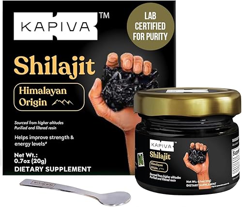 Miniatura 10 de Kapiva Gomitas puras de Shilajit del Himalaya I hasta un 70% de ácido fúlvico | Más de 80 minerales esenciales | Apoyo inmunológico y vitalidad para
