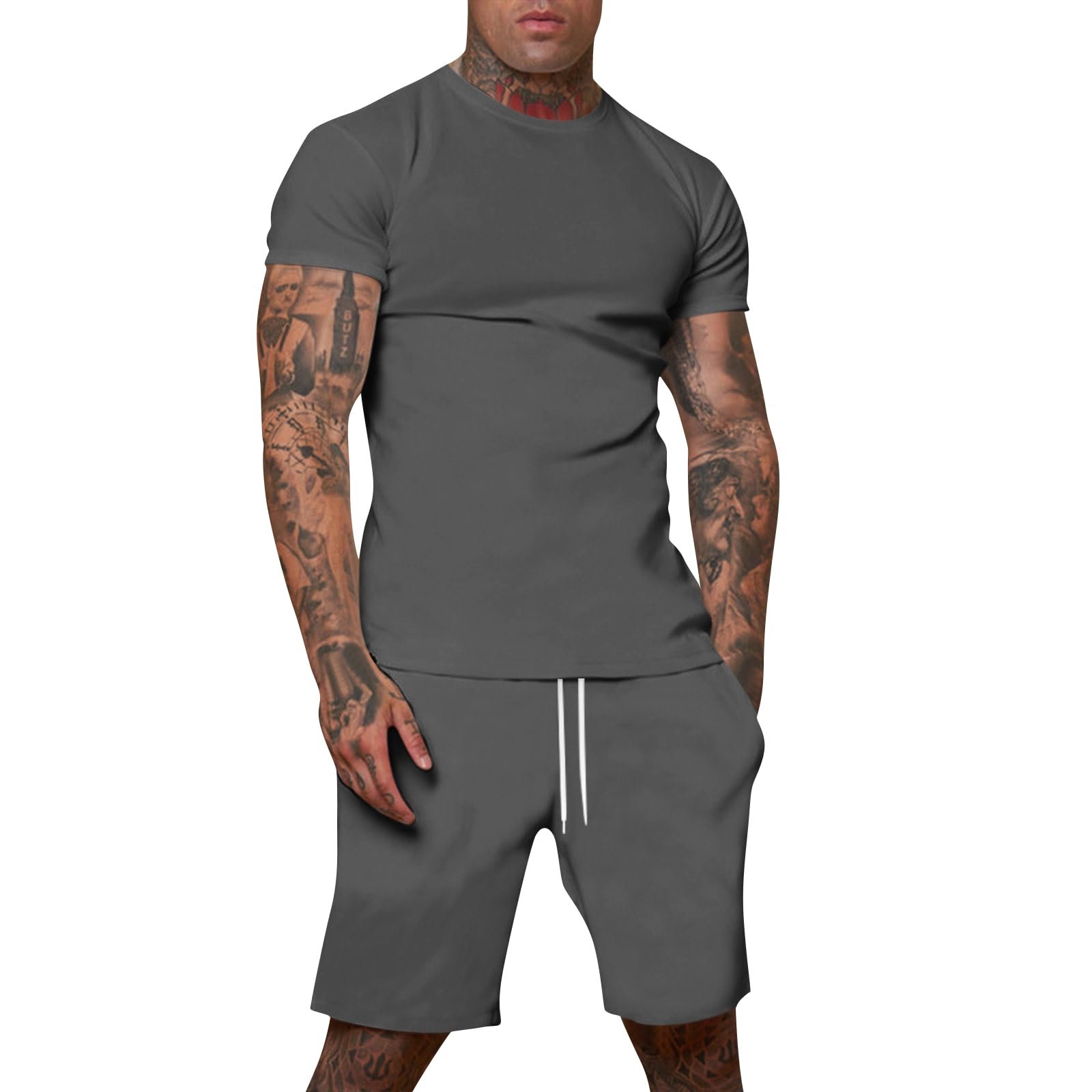 Ensemble Homme Ete Chic Confort Legere Mode Homme Chic Running Jogging